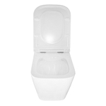 Унитаз подвесной Azario Teramo 490х340х350 безободковый, с быстросъемным сиденьем микролифт (AZ-0052)