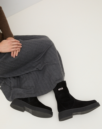 Полуботики Loriblu  4IATL цвет черный 