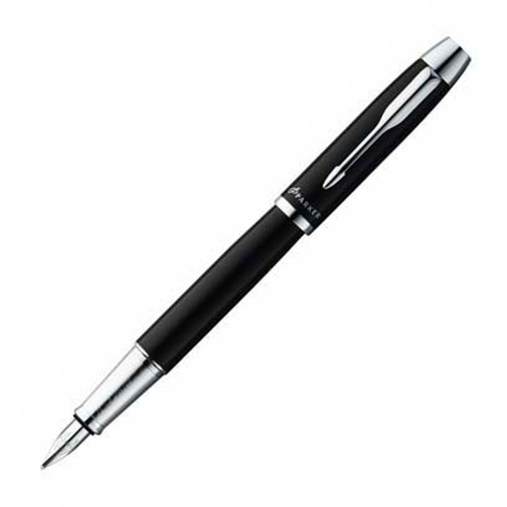 Перьевая ручка Parker IM, цвет - черный, перо - нержавеющая сталь