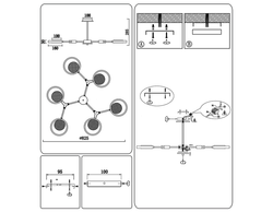 Ambrella Подвесной светодиодный светильник LineTech FL51615