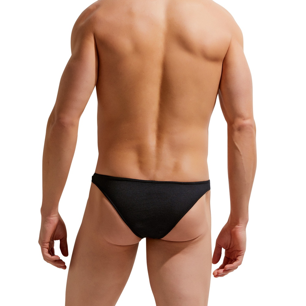 Мужские трусы бразилиана черные GAUVINE 2001