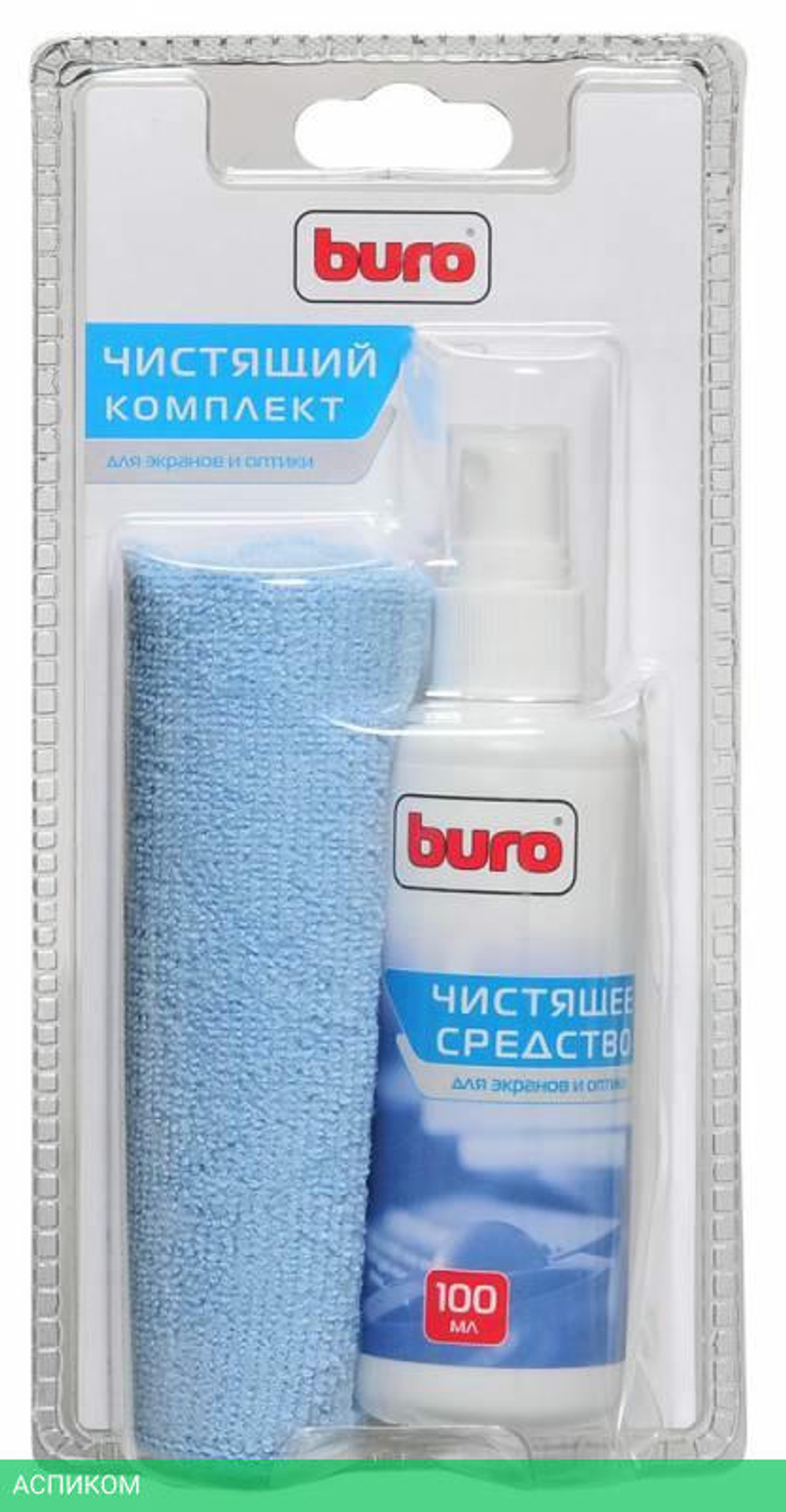 Чистящий набор для ухода за электроникой Buro BU-S/MF100мл