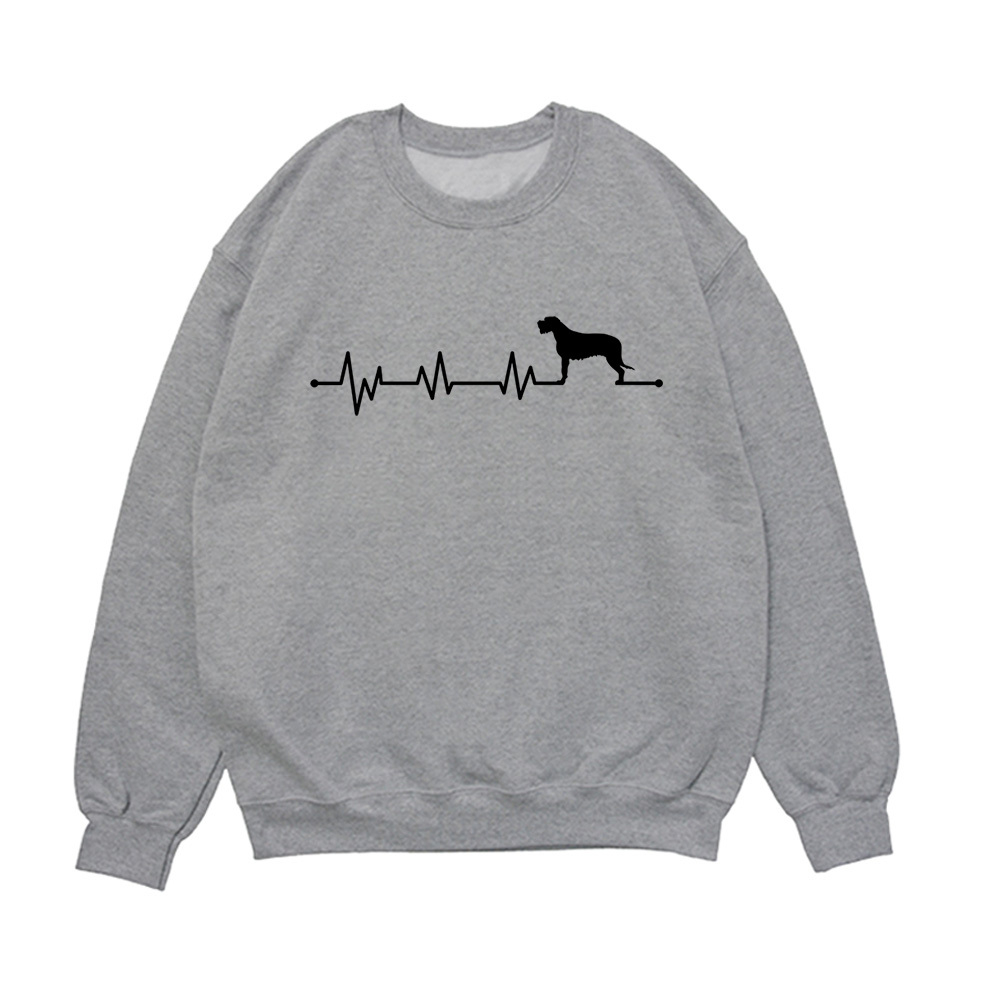 Свитшот "Волкодав - сердечный ритм"