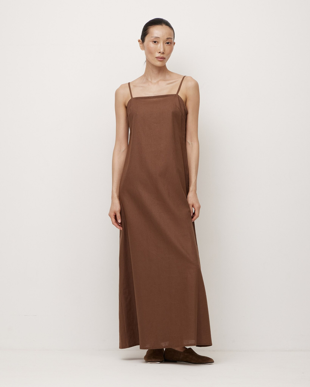 Seville Dress in Caramel