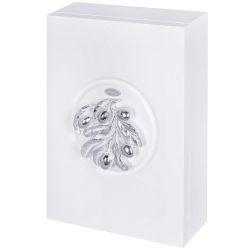 Полка ключница Oliva Branch (Олива Бранч) 2 Айс Античное серебро