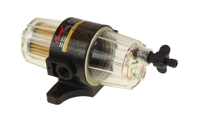 Фильтр топливный с отстойником с фильтрующим элементом 10 мк, Omax