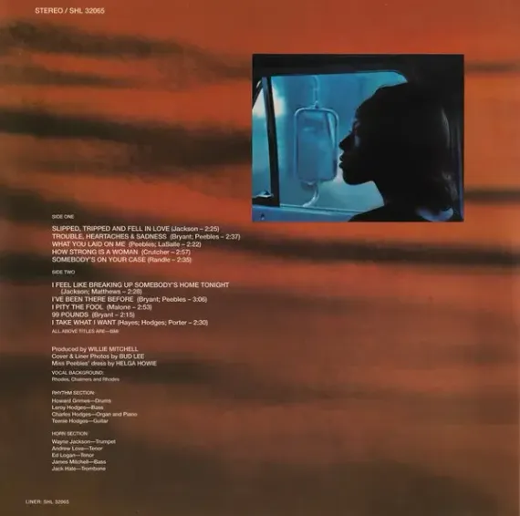 Ann Peebles – Straight From The Heart - Speakers Corner LP