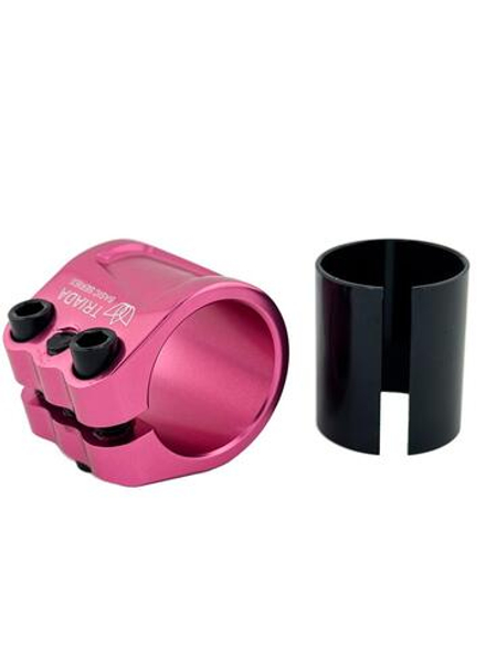 Зажим Triada BAISIC 3-болта, Фуксия полированный