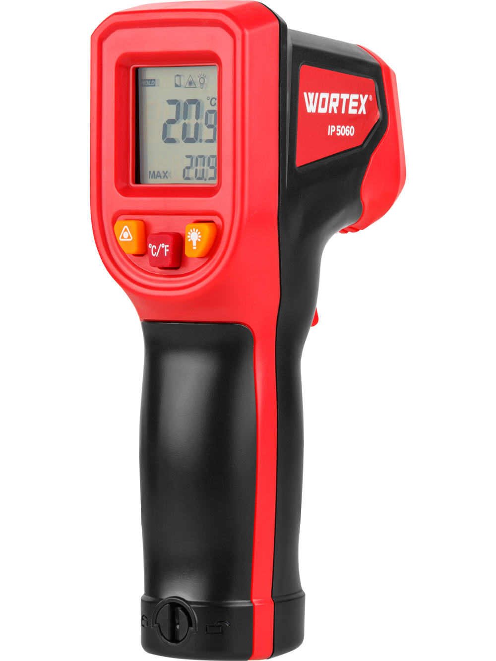 Инфракрасный термометр (пирометр) WORTEX IP 5060 -50°C...+600°C,