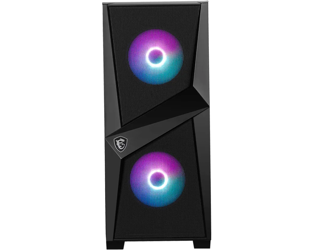 Компьютерный корпус MSI MAG FORGE 100R ATX/mATX/Mini-ITX 2x3.5", 3x2.5", 2xUSB 3.2 Gen1, Audio, Mic