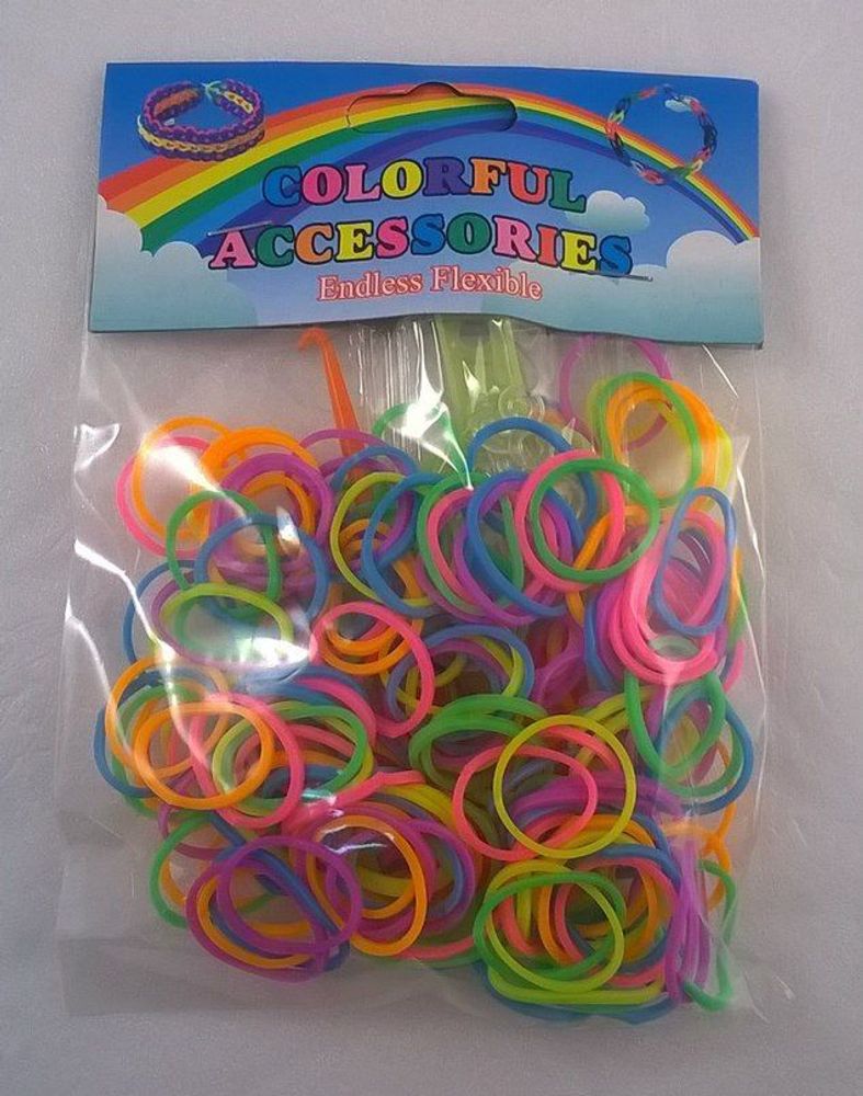 `Набор резинок Loom Bands, 200 шт, Арт. 373384779