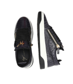 Кожаные кроссовки Giuseppe Zanotti - черный(RM30063)