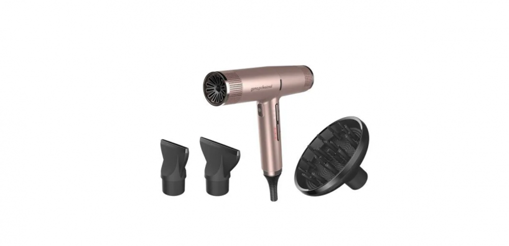 Фен GA.MA IQ Perfetto Rose Gold, розовый