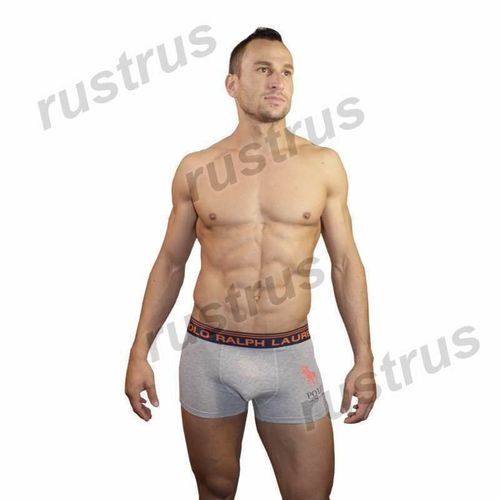 Мужские трусы хипсы серые POLO RALPH LAUREN