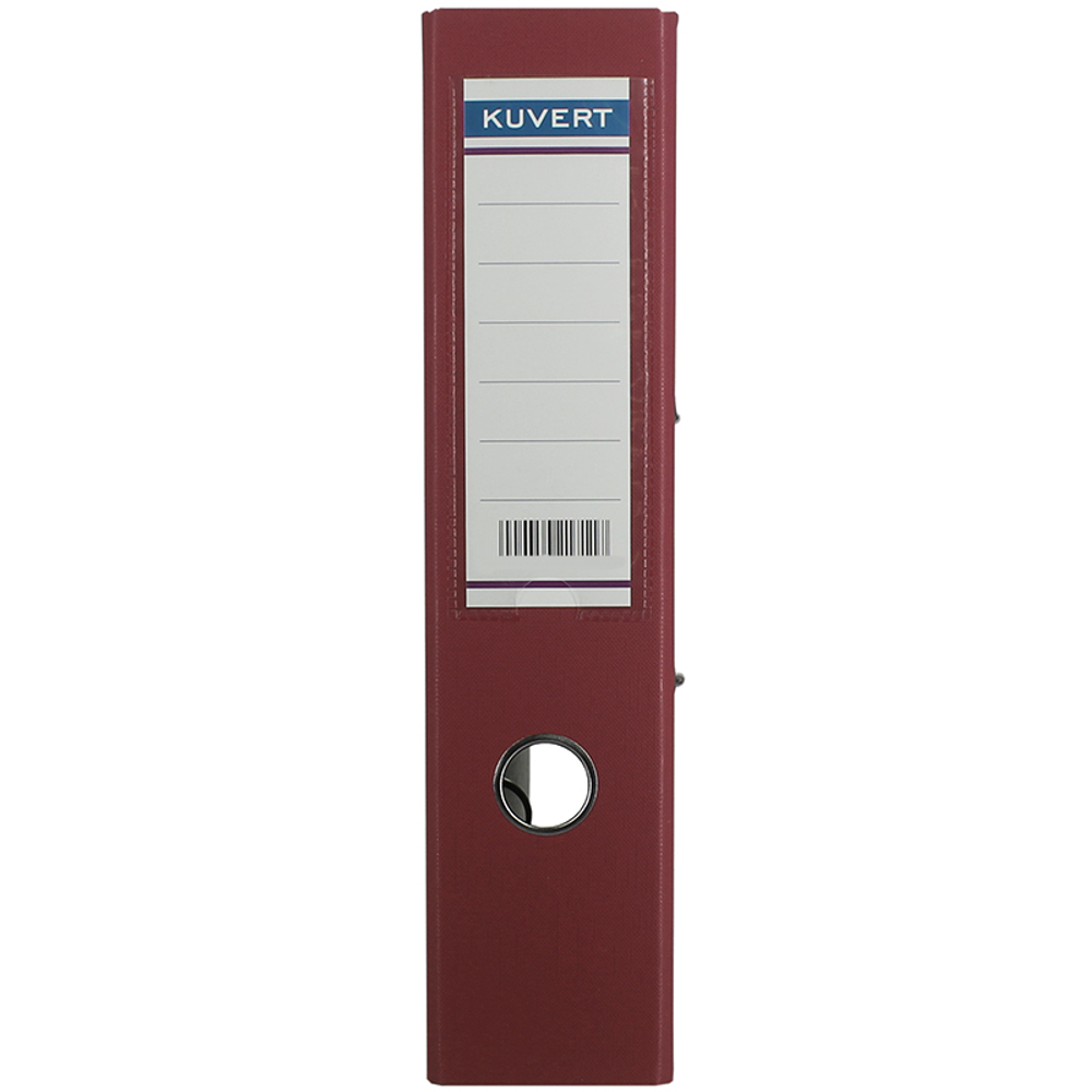 Папка-регистратор KUVERT А4, ширина корешка 72 мм, бордовая