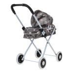 Коляска для куклы лежачая, пакет 918D-11