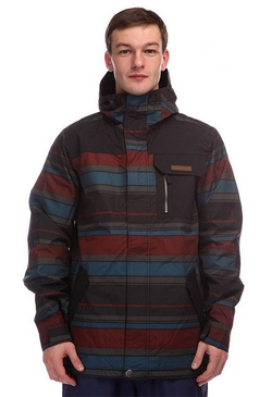 Куртка Burton  MB POACHER JK T BLK LEEDS STRIPE