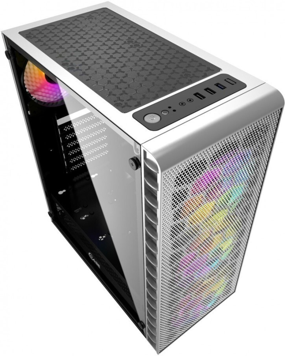Корпус ATX Powercase Mistral Z4С White