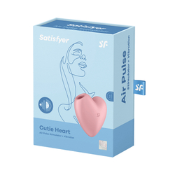 Satisfyer Cutie Heart - Вакуумно-волновой стимулятор с вибрацией