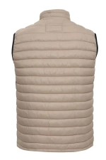 Жилет муж. KARL LAGERFELD 505403 бежевый полоса черно-белым