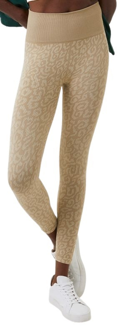 Leginsy Björn Borg Sthlm Seamless Light Tights - Бежевый