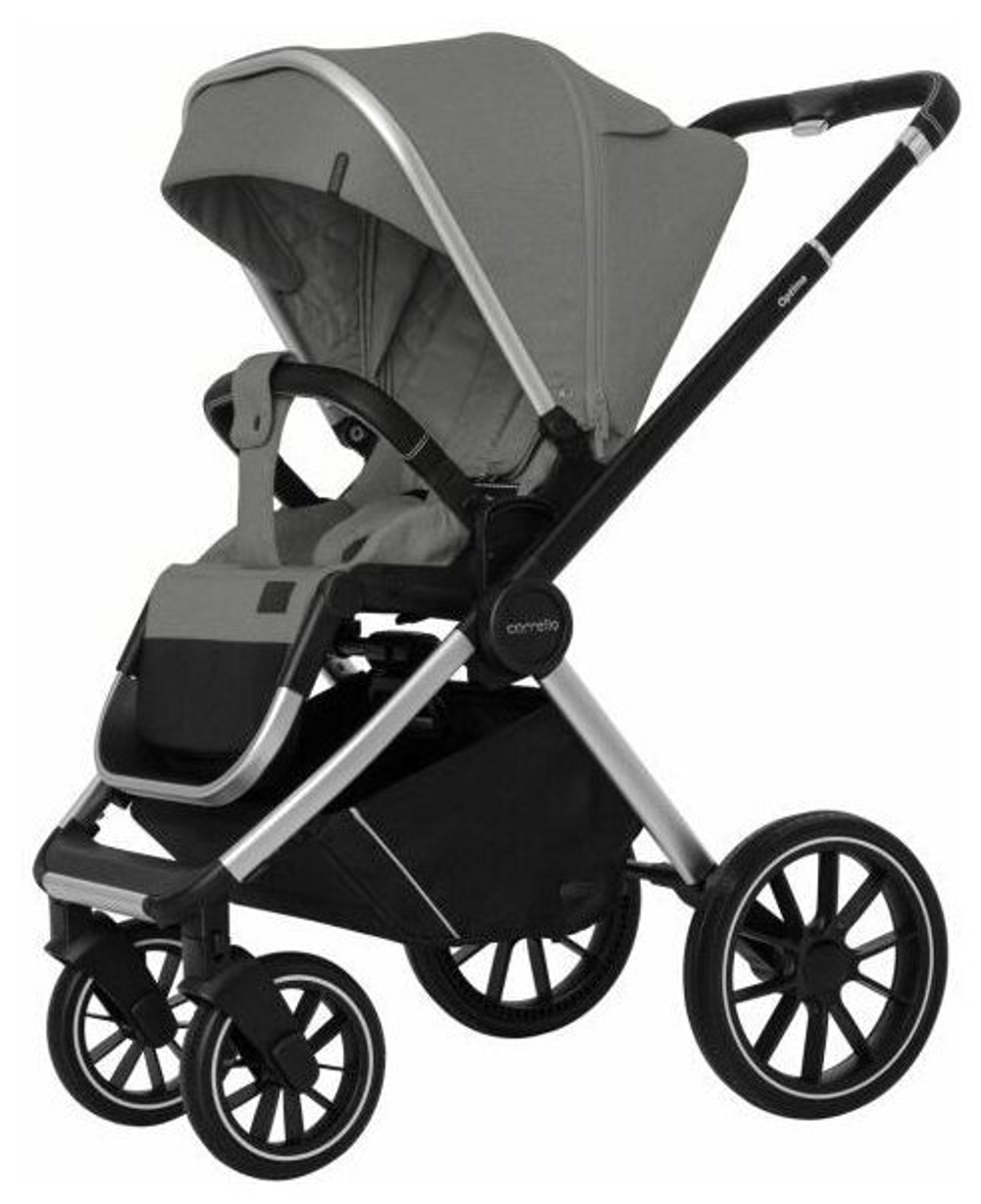 Коляска 2 В 1 Carrello Optima CRL-6503 Mirror Grey