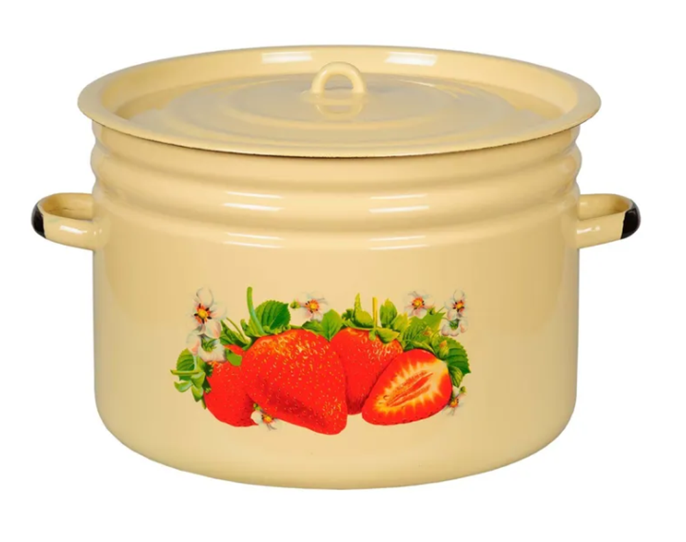 Бак эмаль 18л "Клубника садовая" СЭ