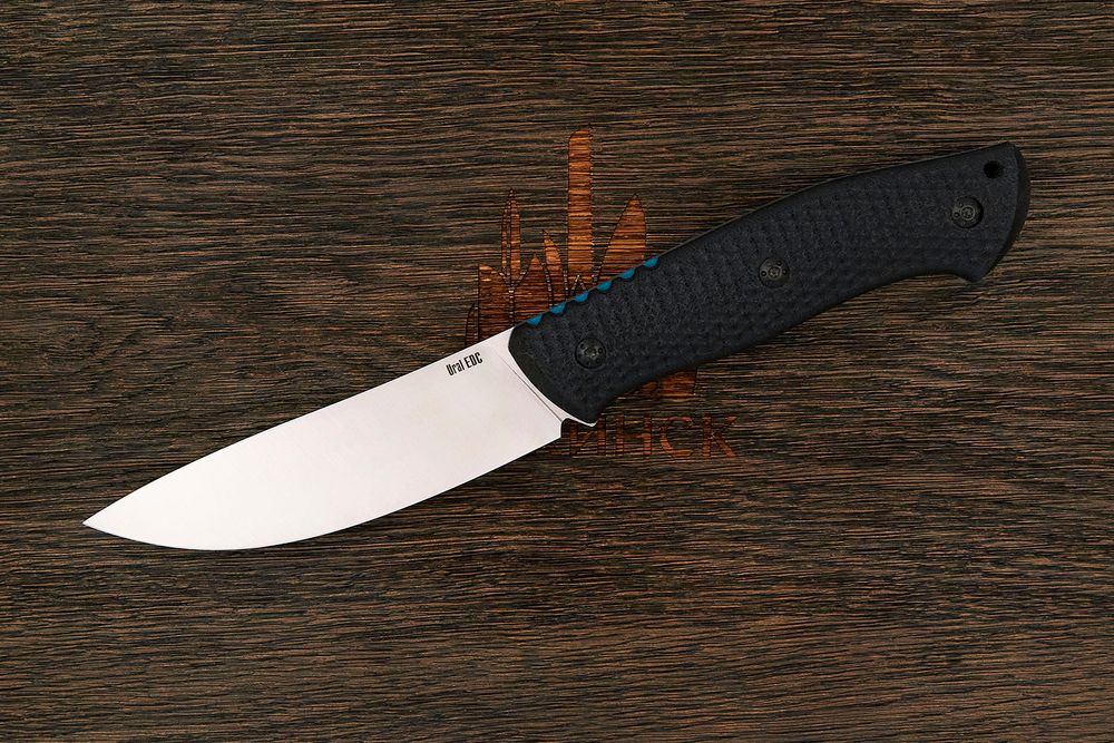 Нож разделочный UralEDC&Ножинск КрейсерЪ, клинок 120мм, сталь AUS-10Co, рукоять микарта S2