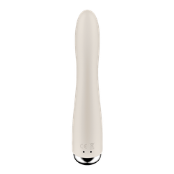 Вращающийся вибратор Satisfyer Spinning Vibe 1, бежевый