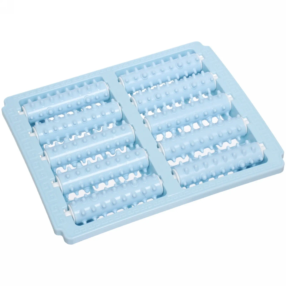 Массажер для ног роликовый «Grateful feet» 26*22 см, голубой