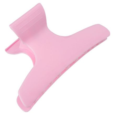 Зажим для волос ZB-3 Бабочка розовый, 9 см