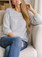 Описание по вязанию пуловера спицами "Varyas"