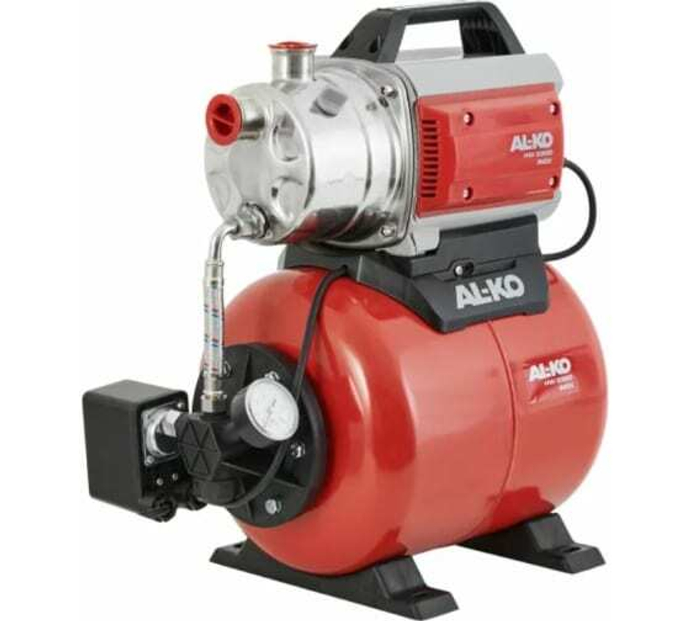 Насосная станция AL-KO EASY HW 3300 Inox (810Вт, 8м/38м, 3100л/ч, 11,5кг)