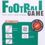 Набор тренировочный для футбола ZG270-229: ворота 47*36,5*36,5 см 2 шт., мяч 10 см, насос