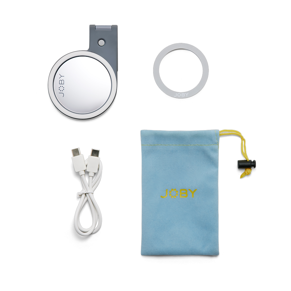 Осветитель светодиодный Joby Beamo Ring Light MagSafe серый