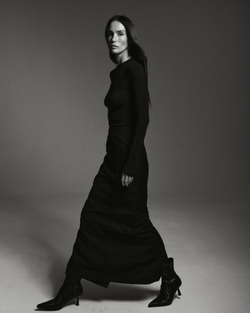 Юбка "CUBE" черная