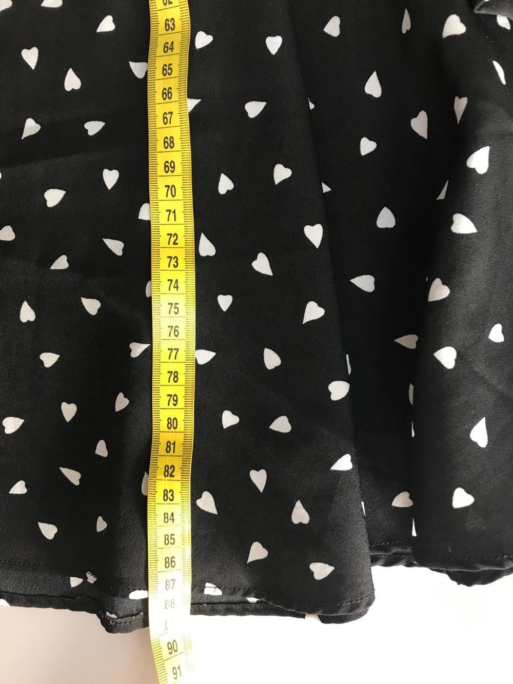 Платье Befree с сердечками, маркировка XS, визуально 42 размер