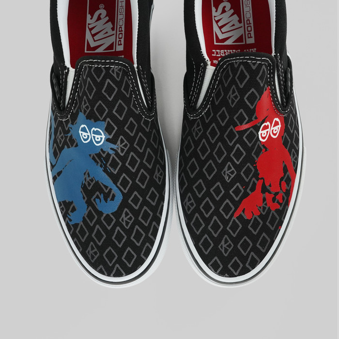 Кеды Vans Slip-On Krooked By Natas For Ray артикул:VA5FCAAPM - купить в магазине Дайс