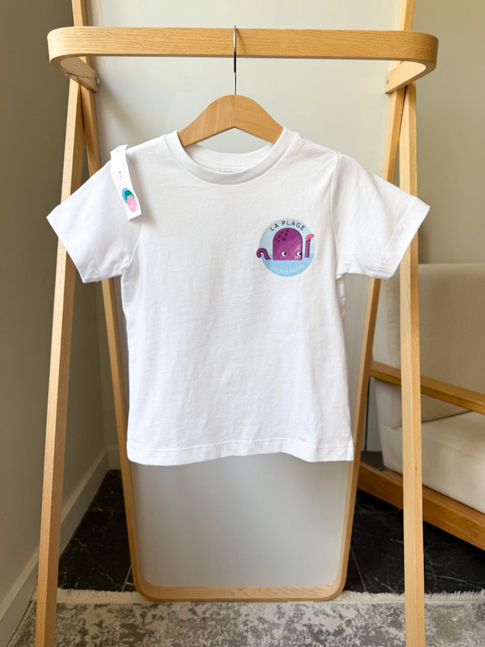 Новая хлопковая футболка Jacadi, 98