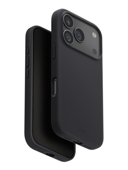 Uniq для iPhone 17 Pro чехол LINO Charcoal Grey (Magsafe)