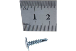 Саморезы с прессшайбой и сверлом по листовому металлу до 2 мм Зубр PH2 4,2х16 мм 35шт 300216-42-016