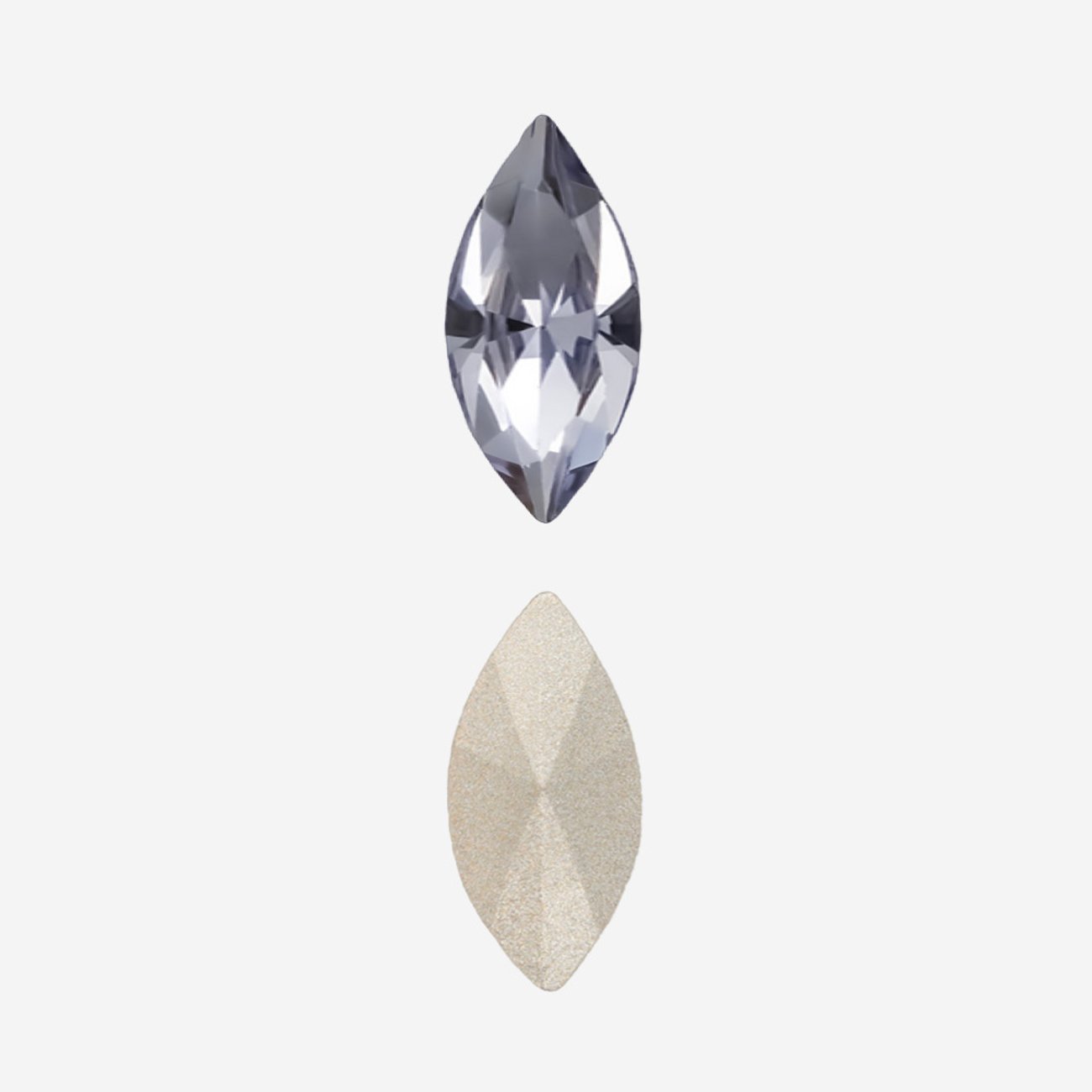 Кристалл Маркиз (Marquise Fancy Stone), оттенок "Танзанит"/"Tanzanite", 10*5мм