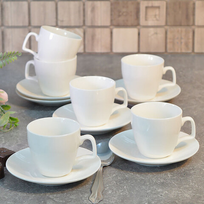 Кофейный набор 12 предметов 100мл "Классика", NSF12-S-WH