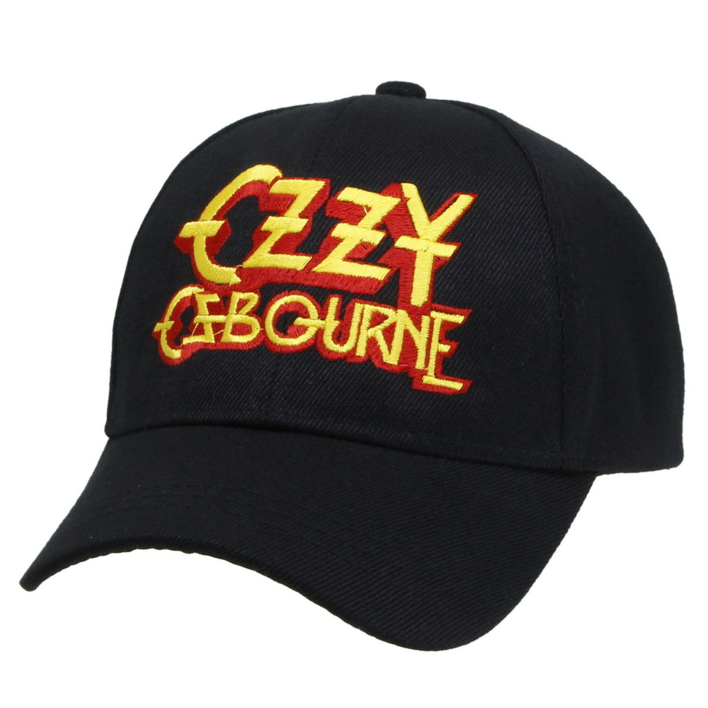 Бейсболка текстильная с вышивкой группы Ozzy Osbourne