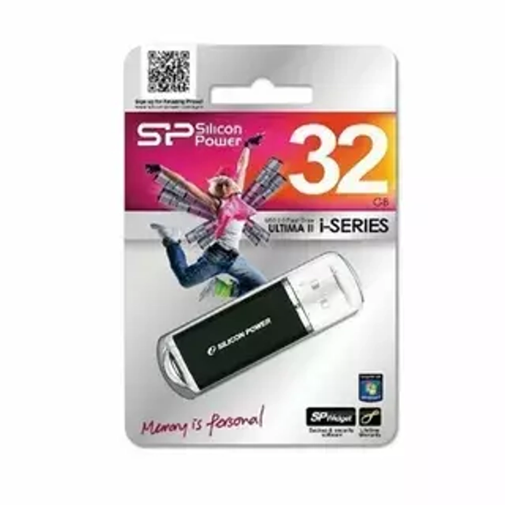 32GB USB Flash Silicon Prower Ultima ll black