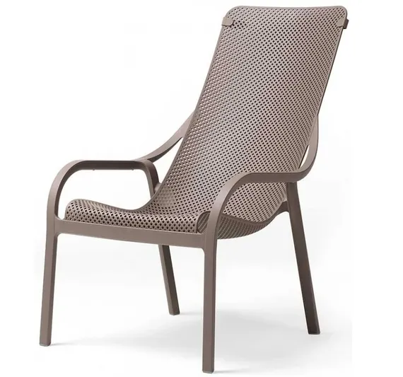 Пластиковое кресло Net Lounge тортора