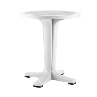 Стол Прованс круглый 65 см белый 650х720мм