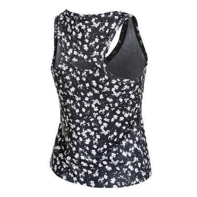 Женская теннисная майка Nike Dri-Fit Victory Printed Tank Top Women - Black, White
