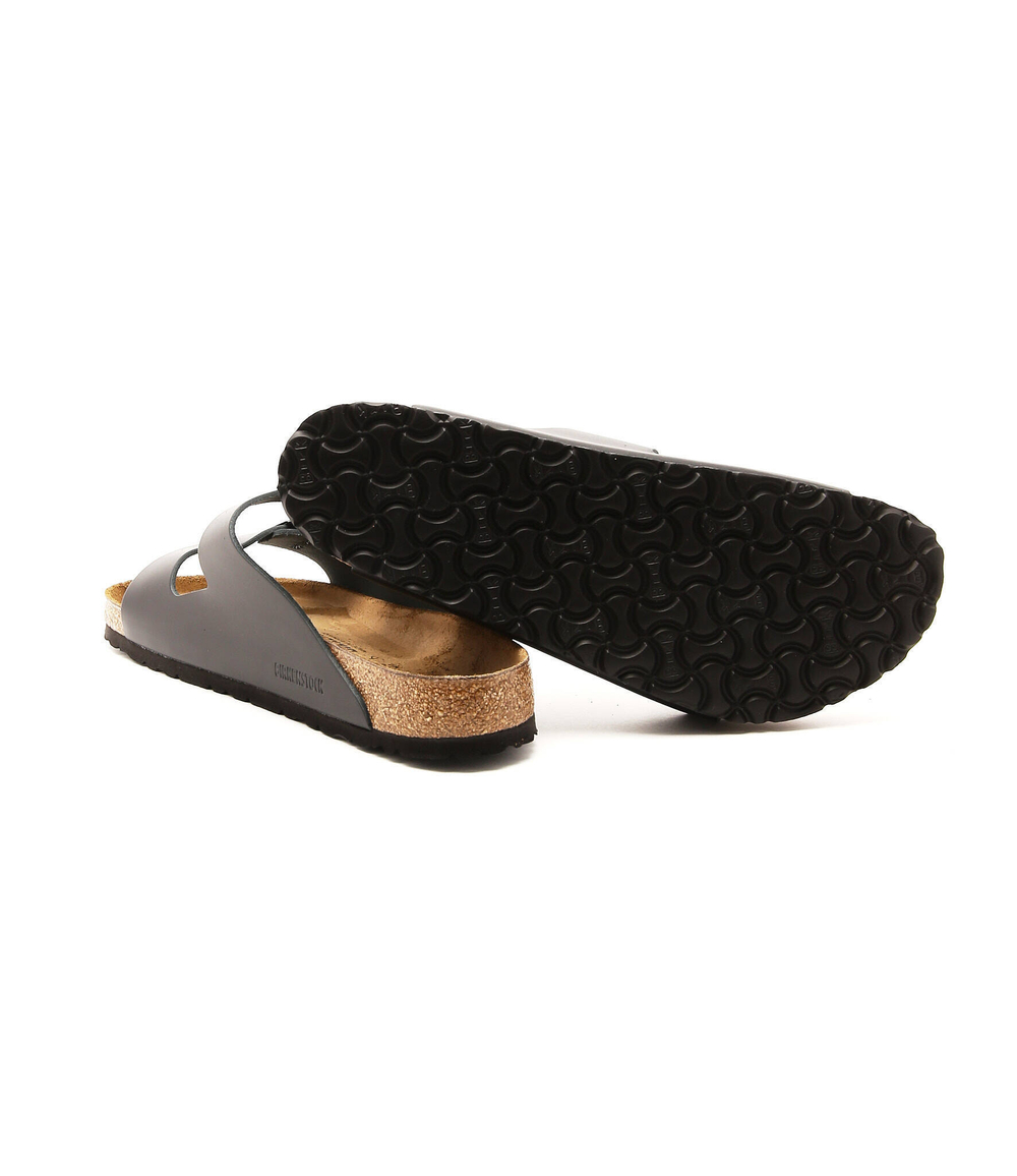 Кожаные шлепанцы arizona Birkenstock - черный(51191)