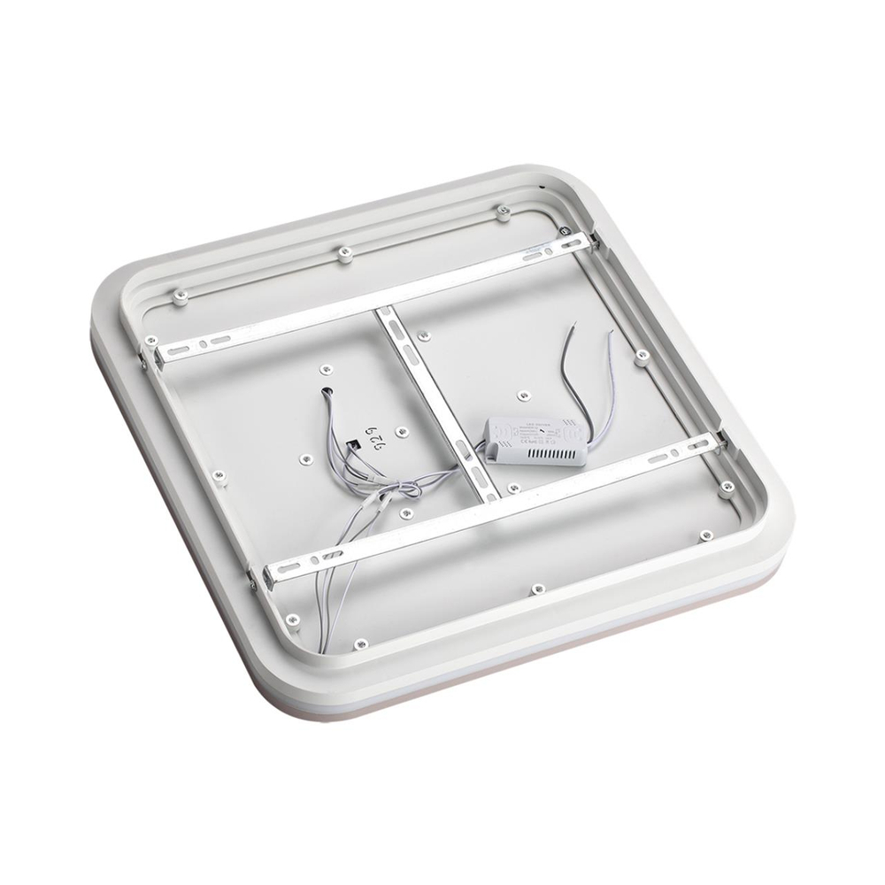 7786/85L PIKO LED SN 607 Светильник металл/белый/бронза LED 85Вт 3000-6500K 490х490 IP20 пульт ДУ GEMINI